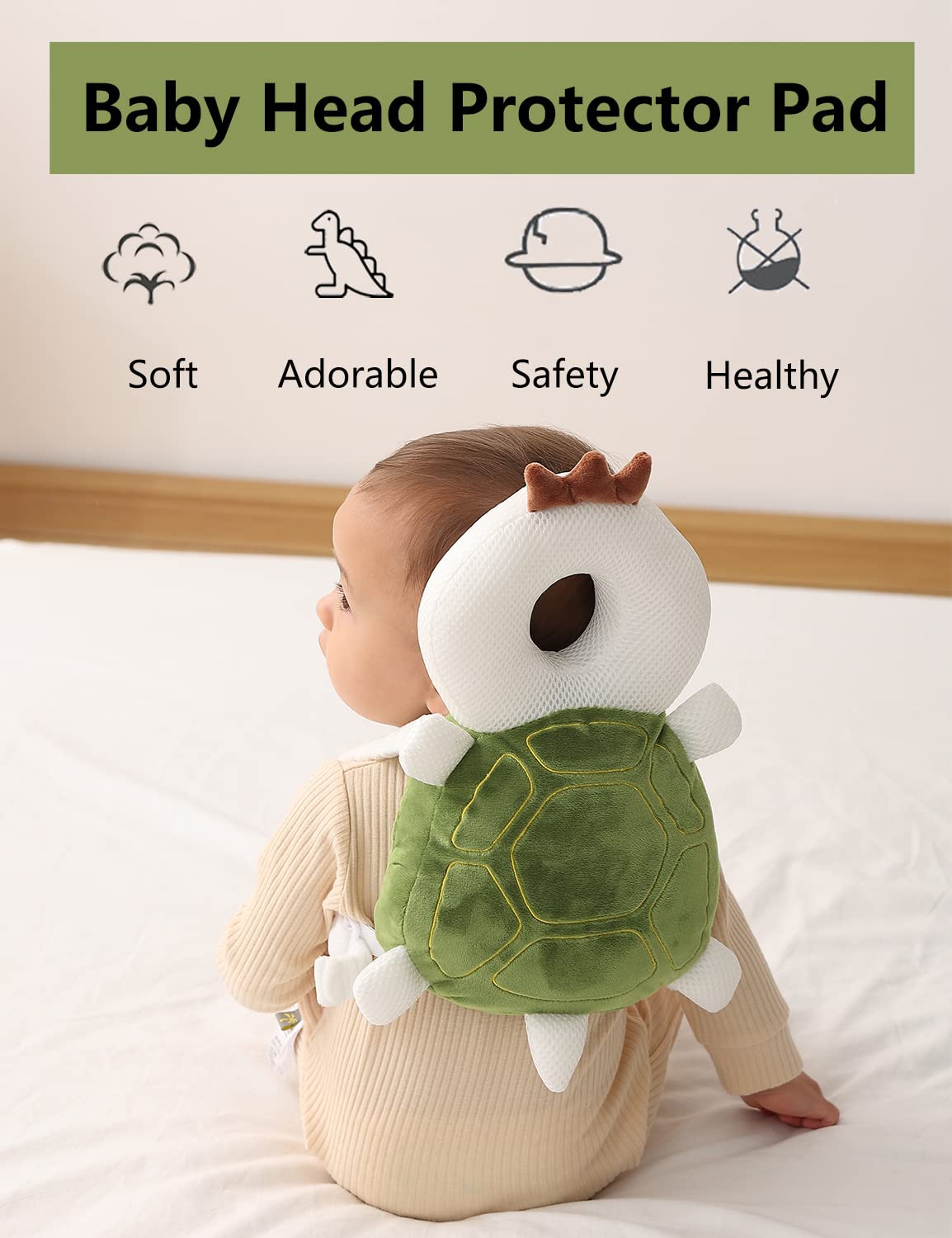 Turtle Baby Head Protector